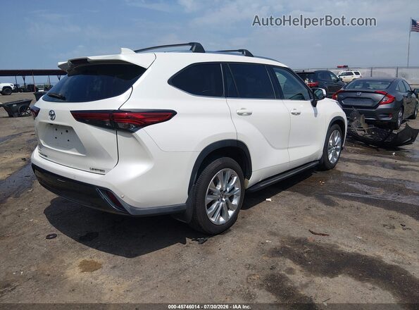 5TDYZRAH2LS016364 2020 TOYOTA HIGHLANDER White Tył prawy
