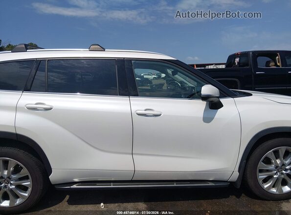 5TDYZRAH2LS016364 2020 TOYOTA HIGHLANDER White Widok wnętrza 360 stopni