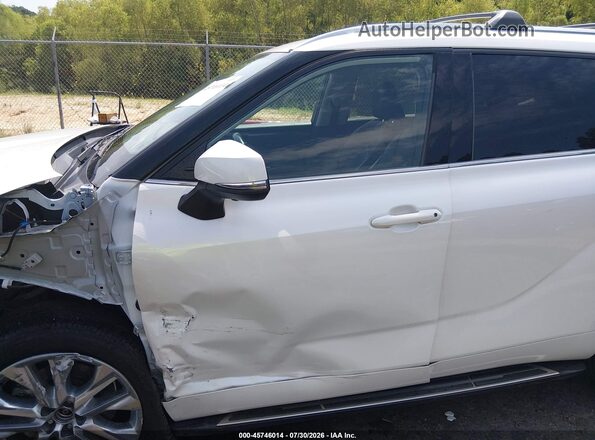 5TDYZRAH2LS016364 2020 TOYOTA HIGHLANDER White 