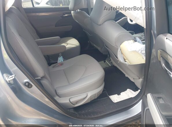 5TDYZRAH2MS068322 2021 TOYOTA HIGHLANDER Синий Вид наклейки с VIN-кодом