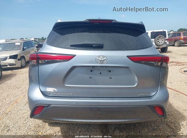 5TDYZRAH2MS068322 2021 TOYOTA HIGHLANDER Синий 