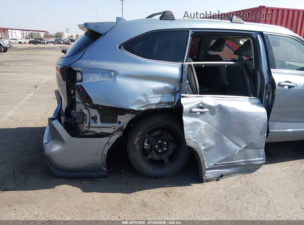 5TDYZRAH2NS126303 2022 TOYOTA HIGHLANDER Синий Вид спереди