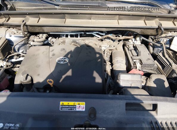 5TDYZRAH2NS126303 2022 TOYOTA HIGHLANDER Синий Вид сзади