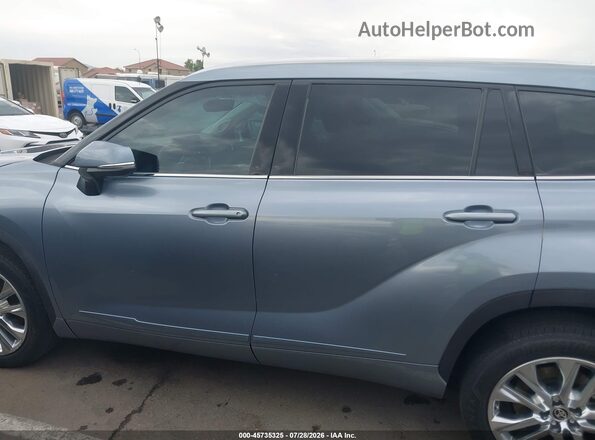 5TDYZRAH5MS033208 2021 TOYOTA HIGHLANDER Blue 