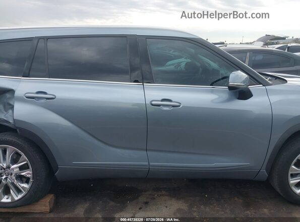 5TDYZRAH5MS033208 2021 TOYOTA HIGHLANDER Blue Սալոնի 360 աստիճան տեսք