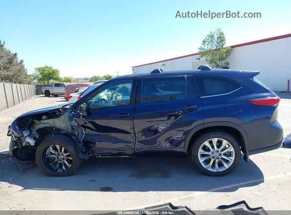 5TDYZRAH5MS080366 2021 TOYOTA HIGHLANDER Blue 