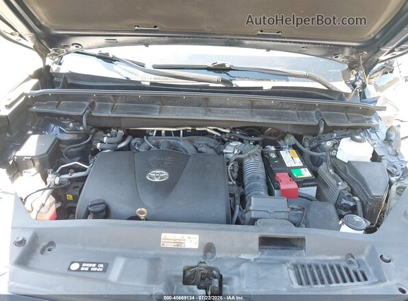 5TDYZRAH5MS080366 2021 TOYOTA HIGHLANDER Blue Հետևի տեսք