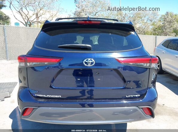 5TDYZRAH5MS080366 2021 TOYOTA HIGHLANDER Blue 