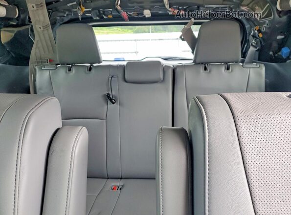 5TDYZRAH5MS084854 2021 TOYOTA HIGHLANDER Blue Вид задніх сидінь