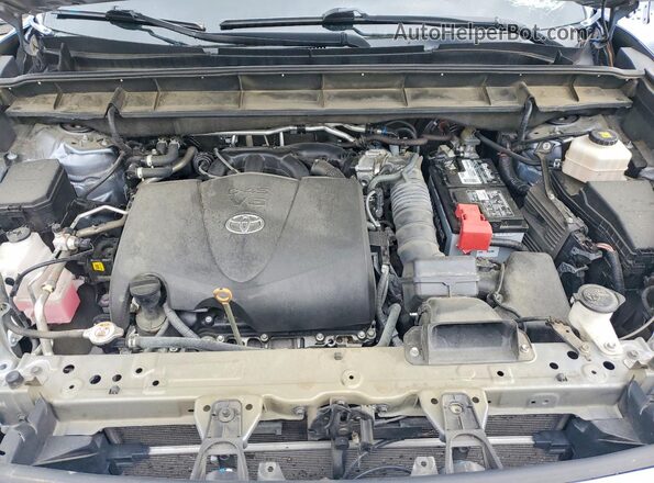 5TDYZRAH5MS084854 2021 TOYOTA HIGHLANDER Blue Вид підкапотного простору