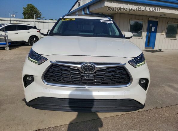 5TDYZRAH6LS016853 2020 TOYOTA HIGHLANDER White Front view