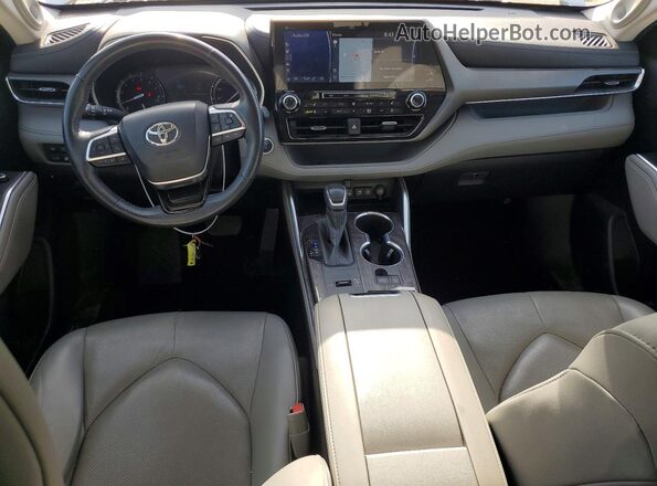 5TDYZRAH6LS016853 2020 TOYOTA HIGHLANDER White Dashboard view
