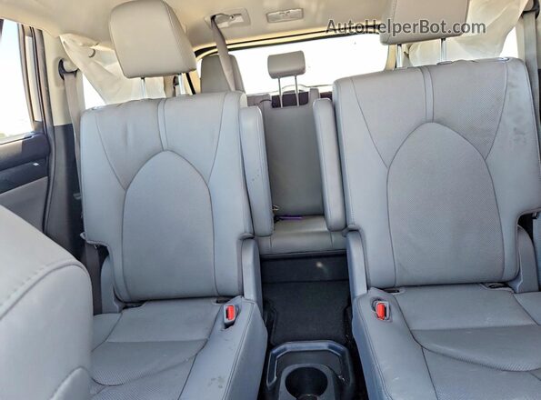 5TDYZRAH7LS029322 2020 TOYOTA HIGHLANDER Blue Vista de los asientos traseros