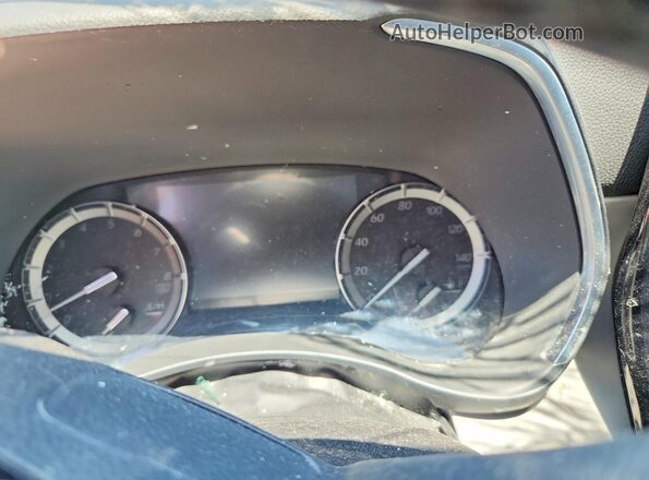 5TDYZRAH7LS029322 2020 TOYOTA HIGHLANDER Blue Vista del cuadro de instrumentos