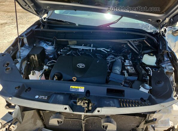5TDYZRAH7LS029322 2020 TOYOTA HIGHLANDER Blue Vista del compartimento del motor