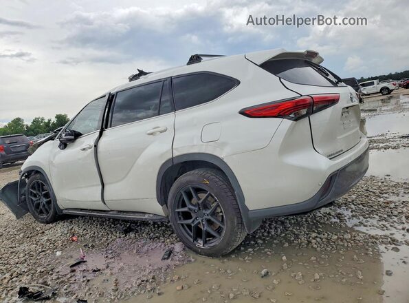 5TDYZRAH9LS023988 2020 TOYOTA HIGHLANDER White Rear left