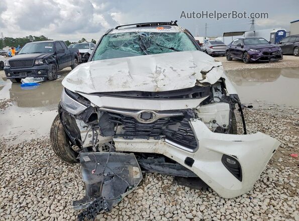 5TDYZRAH9LS023988 2020 TOYOTA HIGHLANDER White Front view