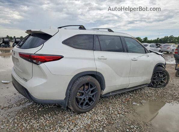 5TDYZRAH9LS023988 2020 TOYOTA HIGHLANDER White Rear right