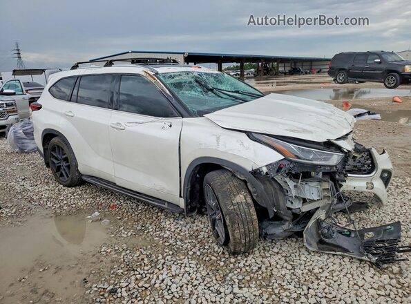 5TDYZRAH9LS023988 2020 TOYOTA HIGHLANDER White Front right