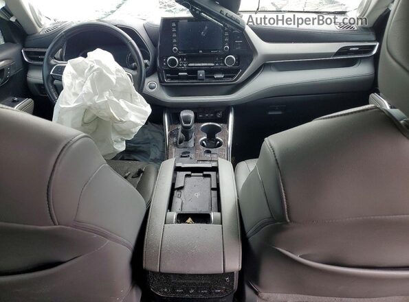 5TDYZRAH9LS023988 2020 TOYOTA HIGHLANDER White Dashboard view