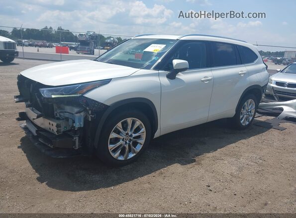 5TDYZRAH9MS519214 2021 TOYOTA HIGHLANDER White Front left