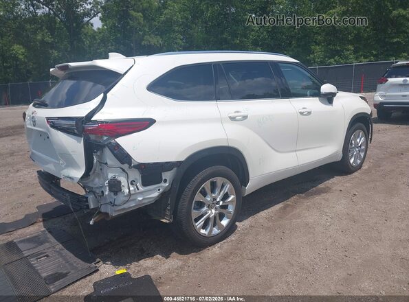 5TDYZRAH9MS519214 2021 TOYOTA HIGHLANDER White Rear right