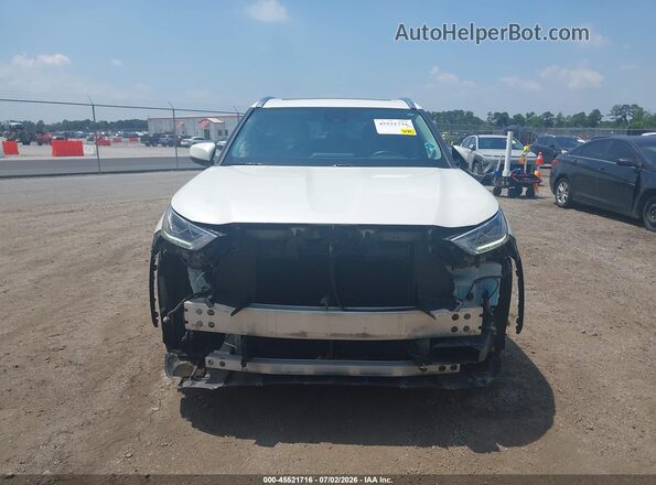 5TDYZRAH9MS519214 2021 TOYOTA HIGHLANDER White Rear interior view
