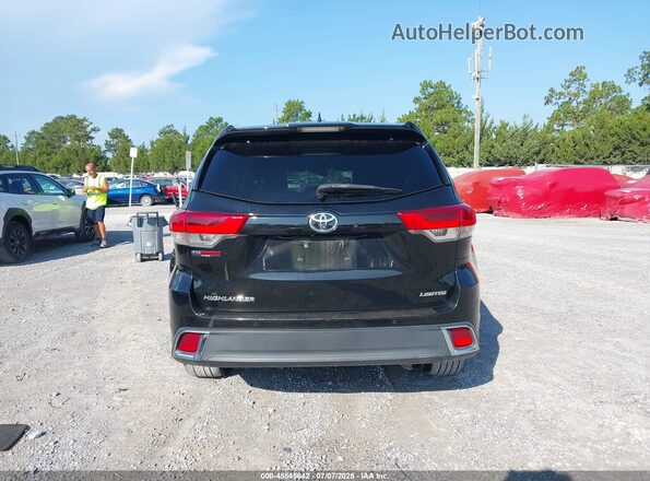 5TDYZRFH0HS203134 2017 TOYOTA HIGHLANDER Black 