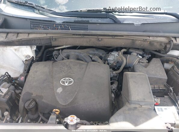 5TDYZRFH0HS234433 2017 TOYOTA HIGHLANDER Белый Вид сзади