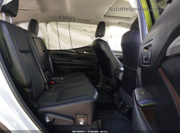 5TDYZRFH0KS348018 2019 TOYOTA HIGHLANDER White Vista de la etiqueta del VIN