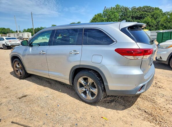 5TDYZRFH1HS190894 2017 TOYOTA HIGHLANDER Silver Հետևի ձախ