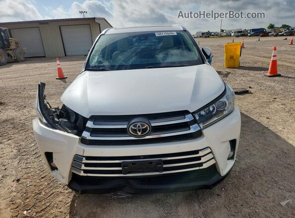5TDYZRFH2HS207346 2017 TOYOTA HIGHLANDER White Front view