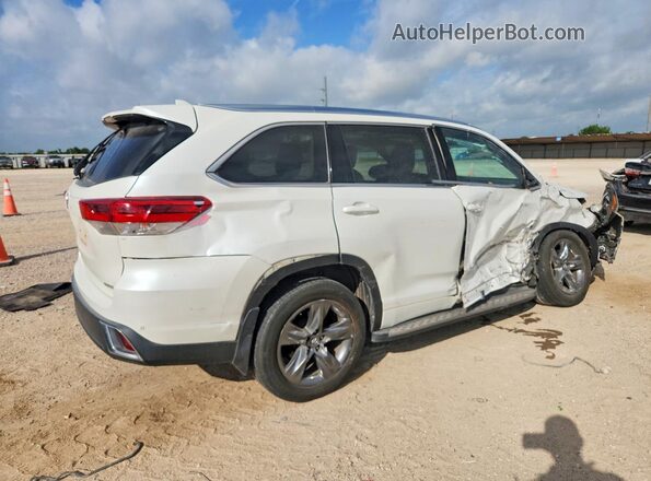 5TDYZRFH2HS207346 2017 TOYOTA HIGHLANDER White Rear right