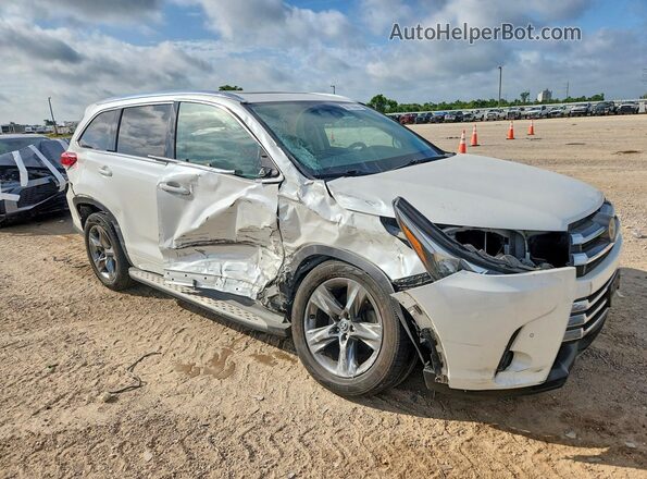 5TDYZRFH2HS207346 2017 TOYOTA HIGHLANDER White Front right