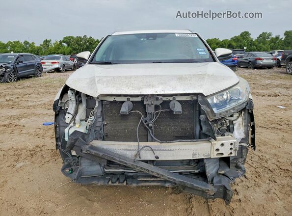 5TDYZRFH2HS227788 2017 TOYOTA HIGHLANDER White Front view
