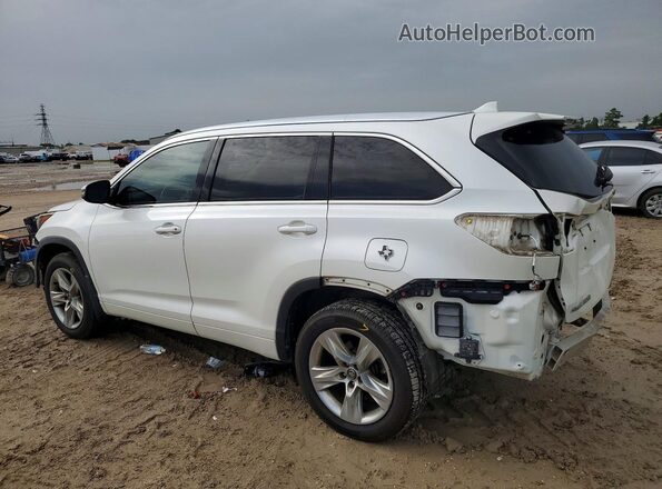 5TDYZRFH2HS227788 2017 TOYOTA HIGHLANDER White Rear left