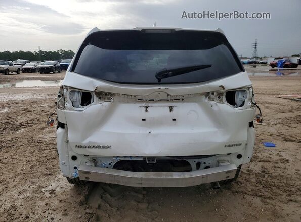 5TDYZRFH2HS227788 2017 TOYOTA HIGHLANDER White Rear view