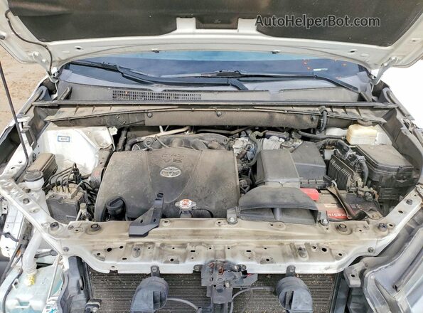 5TDYZRFH2HS227788 2017 TOYOTA HIGHLANDER White Engine compartment view