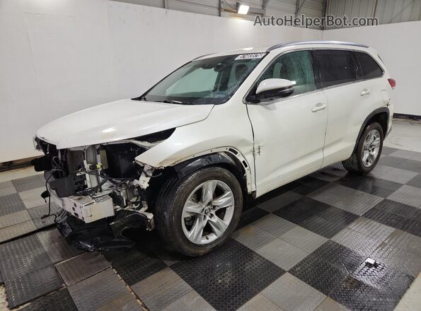 5TDYZRFH2JS266189 2018 TOYOTA HIGHLANDER White 