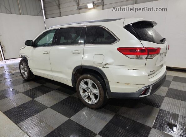 5TDYZRFH2JS266189 2018 TOYOTA HIGHLANDER White 