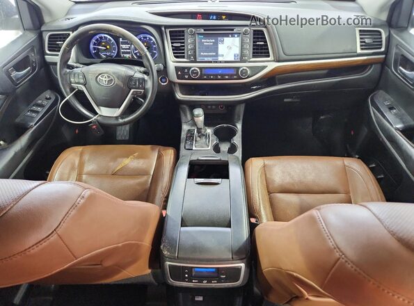 5TDYZRFH2JS266189 2018 TOYOTA HIGHLANDER White 