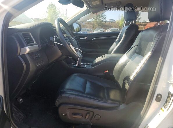 5TDYZRFH2JS281453 2018 TOYOTA HIGHLANDER White Սալոնի դիմացի տեսք