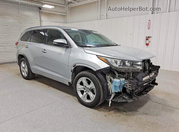 5TDYZRFH3JS246257 2018 TOYOTA HIGHLANDER Gray წინა მარჯვენა