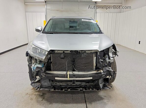 5TDYZRFH3JS246257 2018 TOYOTA HIGHLANDER Gray წინა ხედი
