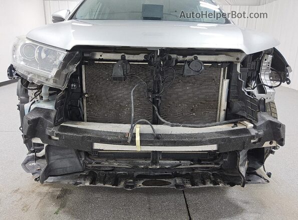 5TDYZRFH3JS246257 2018 TOYOTA HIGHLANDER Gray 
