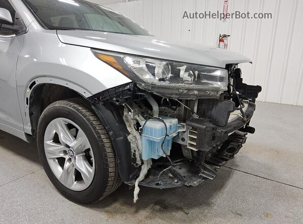 5TDYZRFH3JS246257 2018 TOYOTA HIGHLANDER Gray 