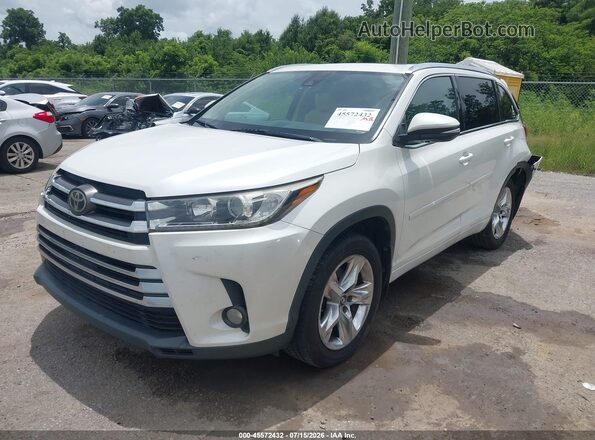 5TDYZRFH4HS198360 2017 TOYOTA HIGHLANDER White Front left