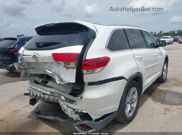 5TDYZRFH4HS198360 2017 TOYOTA HIGHLANDER White Rear right
