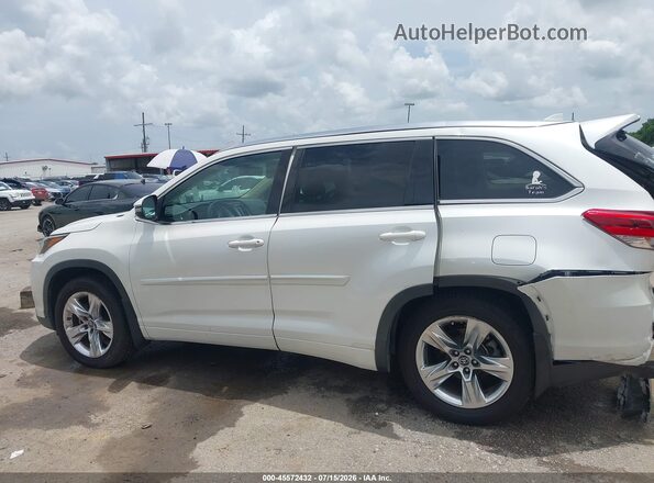5TDYZRFH4HS198360 2017 TOYOTA HIGHLANDER White 360 interior view