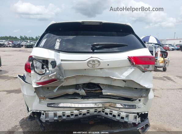 5TDYZRFH4HS198360 2017 TOYOTA HIGHLANDER White 